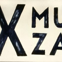 X Muza, 1997, olej, płótno, 60x80cm