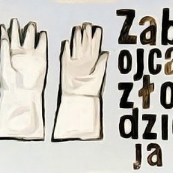 Zabójca złodzieja, 1997, olej, płótno, 80x100cm