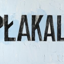 Płakali, 2011, olej, akryl, płótno, 50x70 cm