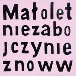 Małoletnie zabójczynie, 1997, olej, płótno, 80x80cm