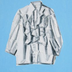 Bluzka z żabotem, 2007, olej, akryl, płótno, 80 x 60 cm