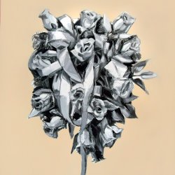 Wieniec, 2003, olej, akryl, płótno, 140 x 130 cm