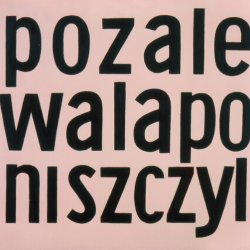 Pozalewała poniszczyła, 1999, olej, płótno, 100x120cm