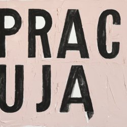 Pracują, 2011, olej, akryl, płótno, 50x70 cm