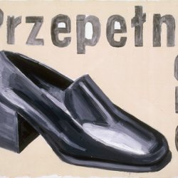Przepełnione, 1996, olej, płótno, 60x80cm