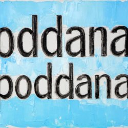 Oddana poddana, 2021, olej, akryl, płótno, 50 x 60 cm