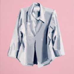 Bluzka, 2005, olej, akryl, płótno, 100x80 cm