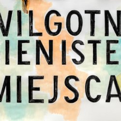 Wilgotne, cieniste, 2022,akryl, papier, kolaż, 70 x 100 cm