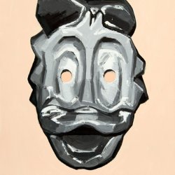 Kaczor, 2001, olej, akryl, płótno, 100x70cm