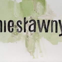 Niesławny, 2012, olej, akryl, płótno, 50x60 cm
