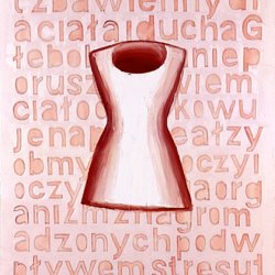 Płacz jest zbawienny dla ciała.., 1996, olej, płótno, 130x90cm