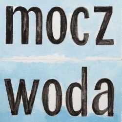 Mocz, 2015, akryl, papier, 35 x 26 cm