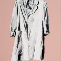 Fartuch, 2004, olej, akryl, płótno, 150x 120cm