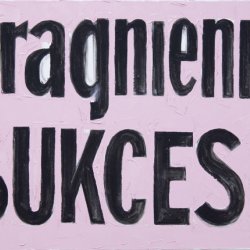 Pragnienie sukcesu, olej, akryl, płótno,  2006, 50 x 70 cm