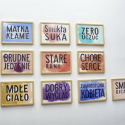 Wystawa „Abstrakcja negatywna”, galeria Delikatesy, 2010, Kraków