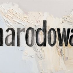 Narodowa, 2011, olej, akryl, płótno, 40x50 cm