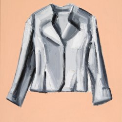 Żakiet, 2006, olej, akryl, płótno, 50 x 70 cm
