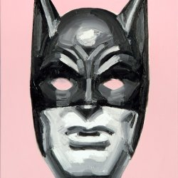 Batman, 2003, olej, akryl, płótno,60 x 40 cm
