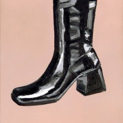 But, 2003, olej, akryl, płótno,100 x 65 cm