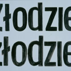 Złodziej, 2000, olej, płótno, 70x90cm