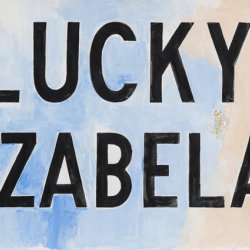 Cykl Lucky You / Lucky Izabela, 2020, akryl, papier, kolaż, 50 x 70 cm