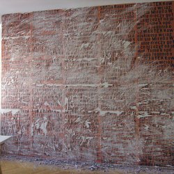 KONIEC TYGODNIA, 2005, plakaty ze streszczeniami seriali, naklejane i zdzierane. „Bezpośrednik warszawski”, WAW Warszawa.