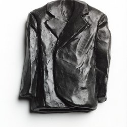 Marynarka, 1997, plastelina, ok. 11x8x2 cm