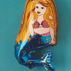 Mała syrenka, 1999, 80x60 cm