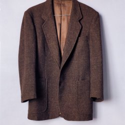 Brązowa marynarka, 2002, 130x 110 cm