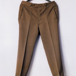 Brązowe spodnie, 2002, 130x 110 cm